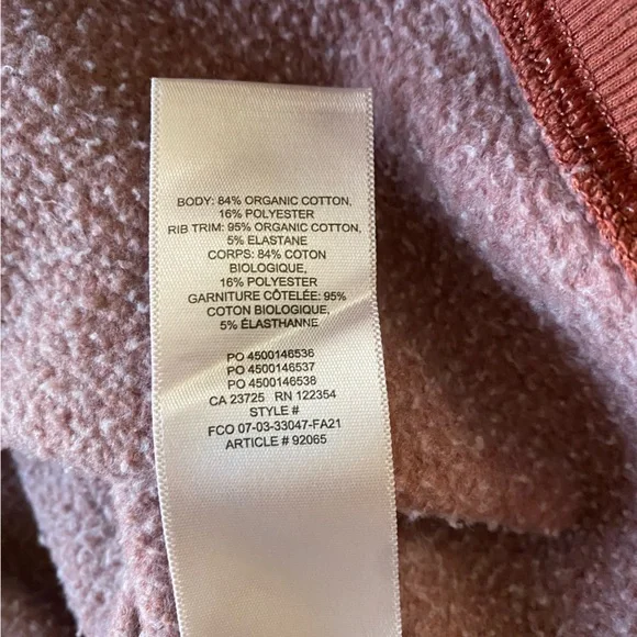 Aritzia Rust Sweater - Picture 4 of 4